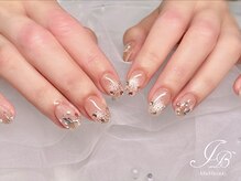 ジュベルビューティー(Jebel Beauty)/人気のちゅるんワンホンネイル♪