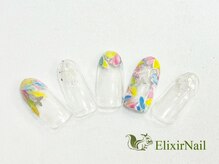 エリクサーネイル 池袋(Elixir Nail)/定額b カジュアル/クーポン使用