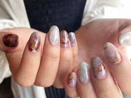 くすみカラーパープル¥9700