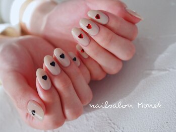 ネイルサロン モネ(Monet)/ハートネイル