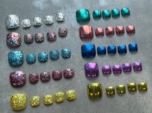 ネイル マックスケリー 大阪梅田(MAXKELLY)/Foot Nail◇ミラーネイルコース