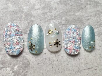 ネイルブレイク リリア(Nail Break lilia)/【初回オフ無料】ツイードネイル