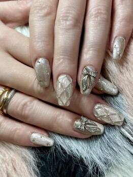 レヴィエリス 市原八幡宿店(Re’VIELISS)/キルティングネイル♪