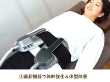 リライフ鍼灸整骨院の雰囲気（最新の特殊機器でインナー強化！美しい姿勢とボディラインを実現）
