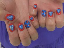 プモア(pumoi)/Blue×red