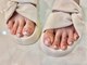 レイネイル レイアイ はません店(RAY NAIL ray eye)の写真/サンダルが似合う足元に♪毎月変わる定額ネイルは12種類以上★＋￥1,650でフット変更可◎