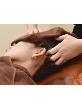 ヘッドスパで癒されたい