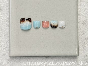 ネイル フリーヴマックスケリー 東京渋谷(FREEVE MAXKELLY)/フット提案型アート