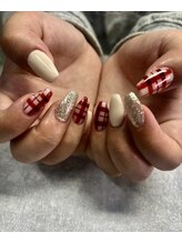 プティットスリール 半田店(Petit Sourire)/チェックネイル