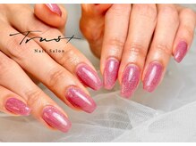 トラストネイル 佐野店(TRUST Nail)/うる艶ラメワンカラー