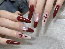 ベストネイル 渋谷109前店(Best Nail)/長さ出し持ち込みデザインネイル