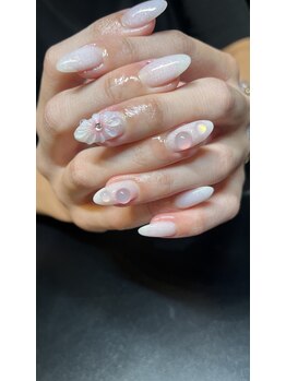 ネイルグランツ(nail glanz)/クリアフラワー♪