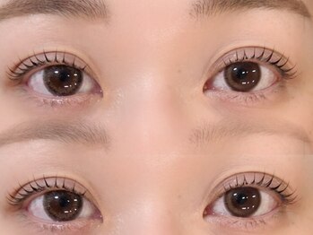 ユナリーズ オオサカ(YUNARY'S Osaka)の写真/ラッシュリフトはカールからストレートまで多数のロッドからロッドを選定！メイクの時短にも◎
