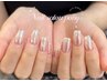 【自爪】パール感ミラーネイル★￥6980