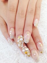 ネイリシャス(NAILICIOUS)/ロマンチックビジュー♪
