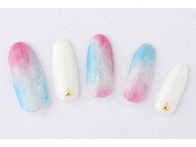 エムスラッシュ ネイル たまプラーザ(M.SLASH)/ホイルマーブル