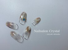 ネイルサロンアンドスクール クリスタル(Crystal)の雰囲気（お手元が綺麗に見える、大人女性向けネイルのご提案。）