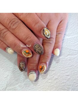 ユーアネイル(Yuua Nail)/牡蠣ネイル