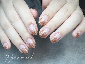 ニアネイル(Nia nail)/ラメグラデーション