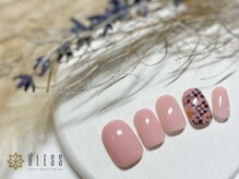 ブレス 仙台駅前本店(BLESS)/可愛なガーベラ×千鳥格子♪