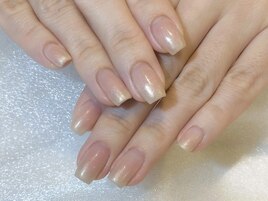 【パラジェル】先端ラメネイル