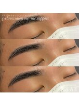 メメ サッポロ(me_me sapporo)/毛流れを活かして自然なデザイン