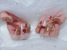 ベリール(Belire)/長さだし/持ち込み/赤ネイル