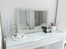 トリートメント後も綺麗に身支度♪