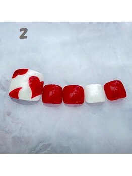 はあとねいる 大和店/フットネイル：No.2