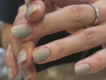 ラクエ(Laque)/パステルグリーン 縦グラ