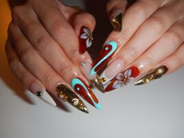 Summer nail Custom
