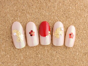 ネイルサロン ブランロール 白金店(Nail Salon Blanl'or)/新春ネイル♪