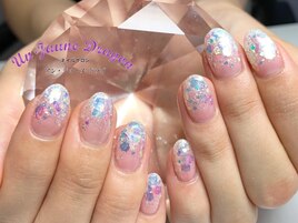 【自爪ネイル】グラデーション