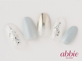 ネイルサロンアビー 北千住店(abbie)/北千住限定ミラーネイル ¥8250