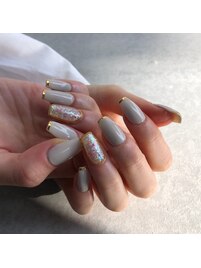 大人シンプルネイル♪♪