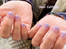 ネイルコテージ 新宿南口店(Nail cottage)/グラデ×フレンチ