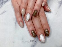 ネイルアトリエルカ(nail atelier LUCA)/M-466 大人上品シンプルネイル
