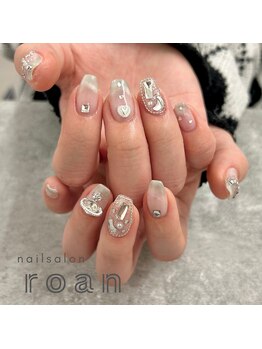 ロアンネイル(roan nail)/マグネットフレンチ