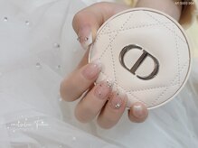 フィオナ 大久保店(Fiona)/シンプルフレンチネイル#新宿