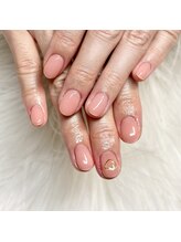 マイオティック ネイル(miotic nail)/コーラルピンクワンカラー