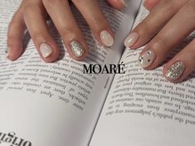 モアレネイル(moare' nail)/ハンド/持ち込み90分アート¥8000
