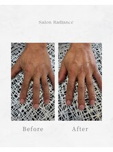サロン ラディアンス(Salon Radiance)/パラフィンワックスハンドケア☆