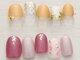 ノーネイル 大宮(NO NAIL)の写真/NONAILオリジナルデザインをお手頃Priceで満喫☆【写真】新作4/1~ナチュラルフラワーデザイン¥4990♪大宮駅