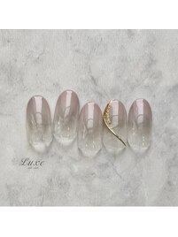 ネイルケア付きブライダルネイル