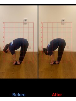 ヨモギ(YOMOGI)/before/after【ピラティス】