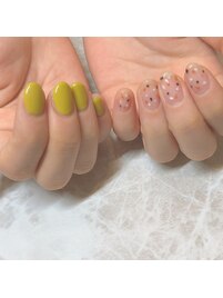 マスタードイエロー/パラジェル