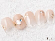 アイネイルズ 横浜WEST店(I-nails)/シンプルオフィスネイル7480円