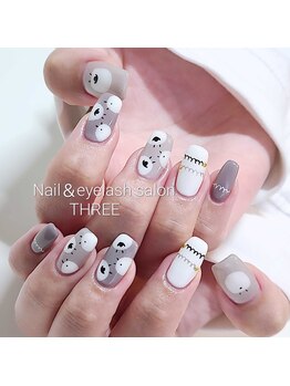 ネイルアンドまつげエクステ専門サロン スリー(THREE)/もこもこ羊