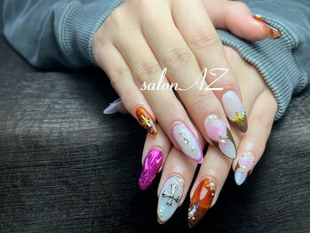 サロン エージー(salon AZ)/チップ長さ出し持ち込み