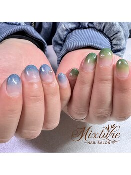 ミクスチャー(mixture)/冬カラーグラデーション